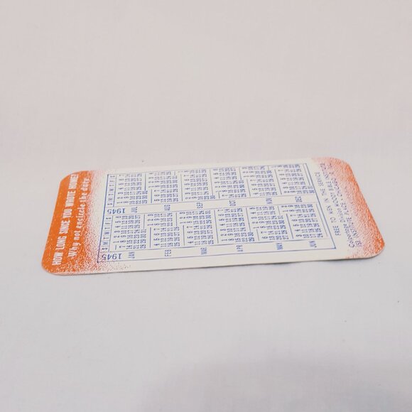 1945 Calendar Wallet Card 4 Things God Wants You To Know For Men in Service 4" - Picture 3 of 4